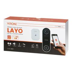 Bezprzewodowy dzwonek wideo LAYO z kamerą wideo Full HD, WiFi,  Tuya, VDB-1