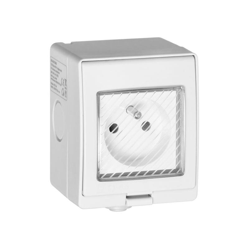 Gniazdo natynkowe IP55 Tuya Smart Wi-Fi OR-SH-17405