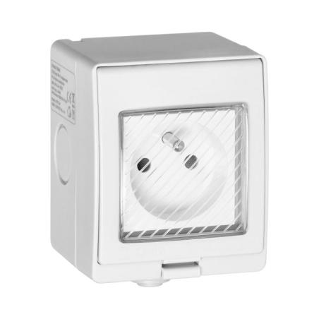 Gniazdo natynkowe IP55 Tuya Smart Wi-Fi OR-SH-17405