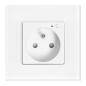 Gniazdo podtynkowe pojedyncze Tuya Smart Wi-Fi, białe OR-SH-17205/W