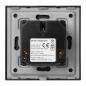 Gniazdo pojedyncze Tuya Smart Wi-Fi, Schuko, czarne OR-SH-17205(GS)/B