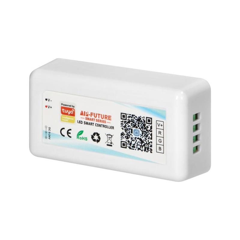 Bezdprzewodowy sterownik do taśm LED RGB Tuya, 5-24V 18A AD-TL-6501/RGB