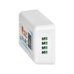 Bezdprzewodowy sterownik do taśm LED RGBW Tuya, 5-24V 24A AD-TL-6501/RGBW