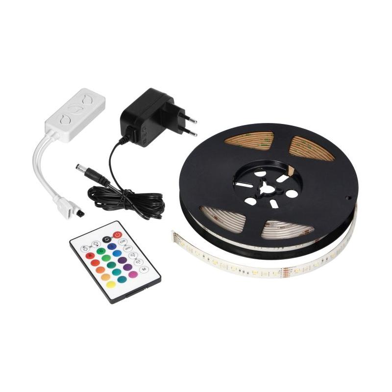 Taśma LED IP65 RGBW 5 m z zasilaczem i kontrolerem, Tuya Smart Wi-Fi OR-SH-17902
