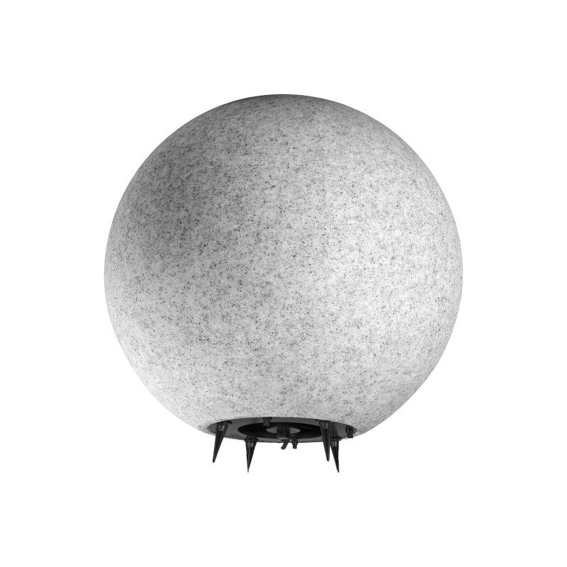 OFELIA oprawa ogrodowa kula, E27, max. 18W, IP65, kamień, ⌀280 AD-OP-6588GE27ZW