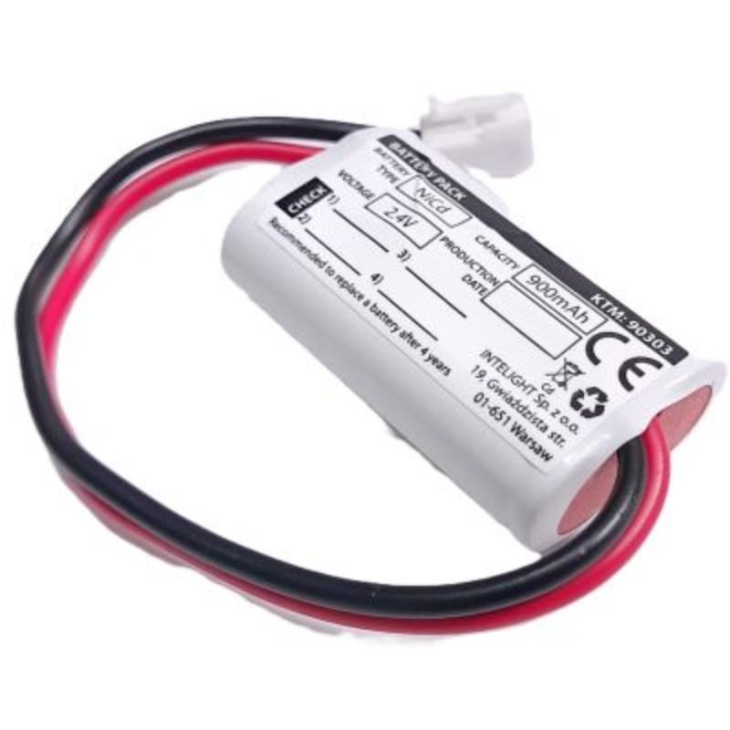 Pakiet akumatorów NiCd 2,4V 900mAh do oprawy Directo S w wersji 3h - L52 x W30 x H15 - 90300
