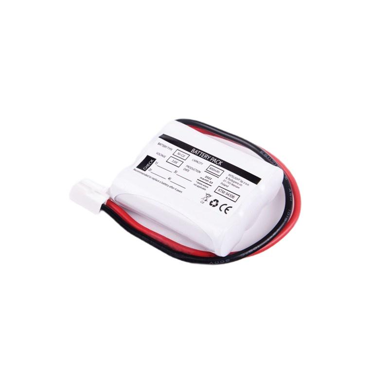 Pakiet akumulatorów NiCd 3xAA 3,6V 800mAh do oprawy Starlet Quad SO 150 SA-A 1H - L51 x W45 x H15 - 94306