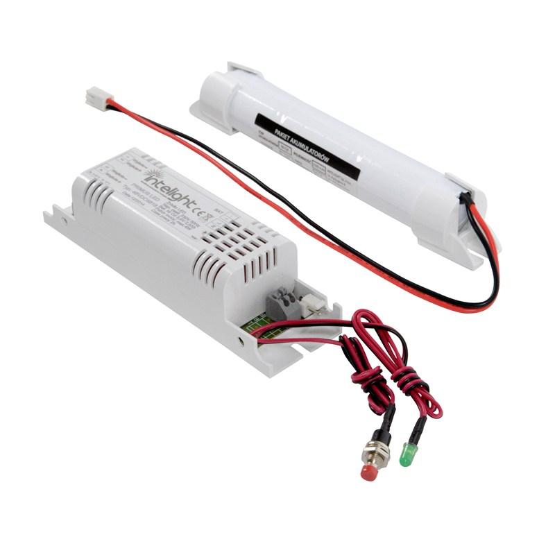Zestaw PRIMUS LED D9-B 2h MT + NiCd 4,8V 2500mAh - Tuby Led jednostronnie zasilane [230V] IP20 - 98882