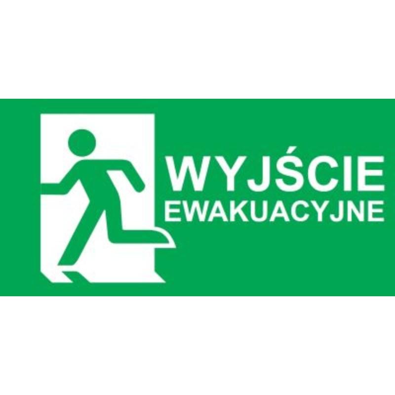 Piktogram do DIRECTO S - VELLA wyjście ewakuacyjne napis lewo - VD8 (250X125mm) - 87841