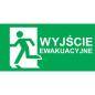 Piktogram do DIRECTO S - VELLA wyjście ewakuacyjne napis lewo - VD8 (250X125mm) - 87841