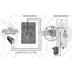 Domofon jednorodzinny EURA ADP-44A3 Eura-Tech