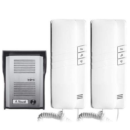 Domofon jednorodzinny EURA ADP-48A3 z dodatkowym unifonem