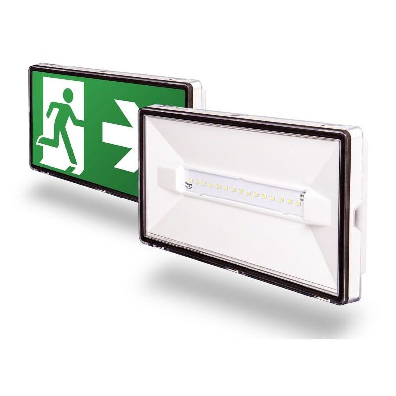 Oprawa ewakuacyjna, awaryjna VELLA SO 250 NM 1H AT IP65 + (VD3, VD4, VD5) - 93546