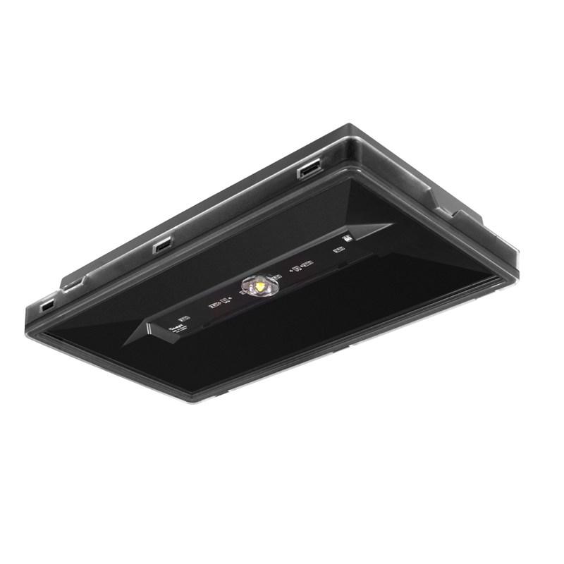 Oprawa awaryjna VELLA SQ 150 CB IP44 [BLK] - współpraca z centralną baterią - 87261