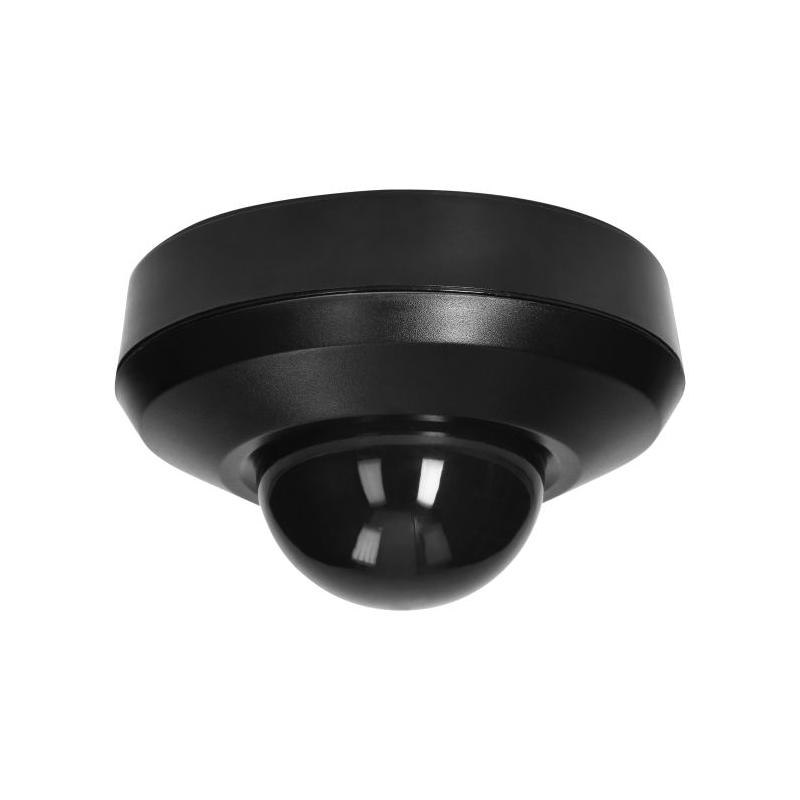 Czujnik ruchu i obecności 360st, IP44, 2000W, dodatkowa baza montażowa, 3 sensory, czarny