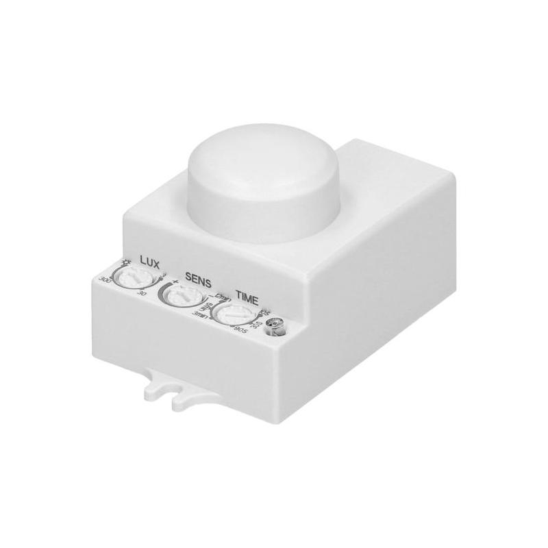 Mikrofalowy czujnik ruchu, mini, 360°/180°, IP20, 1200W OR-CR-281