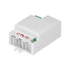 Mikrofalowy czujnik ruchu mini, 360°/180°, z regulacją zworkową, IP20, 1200W  OR-CR-282