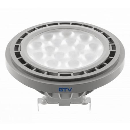 Żarówka LED A-G AR111 G53 12,5W WW 120st szara GTV