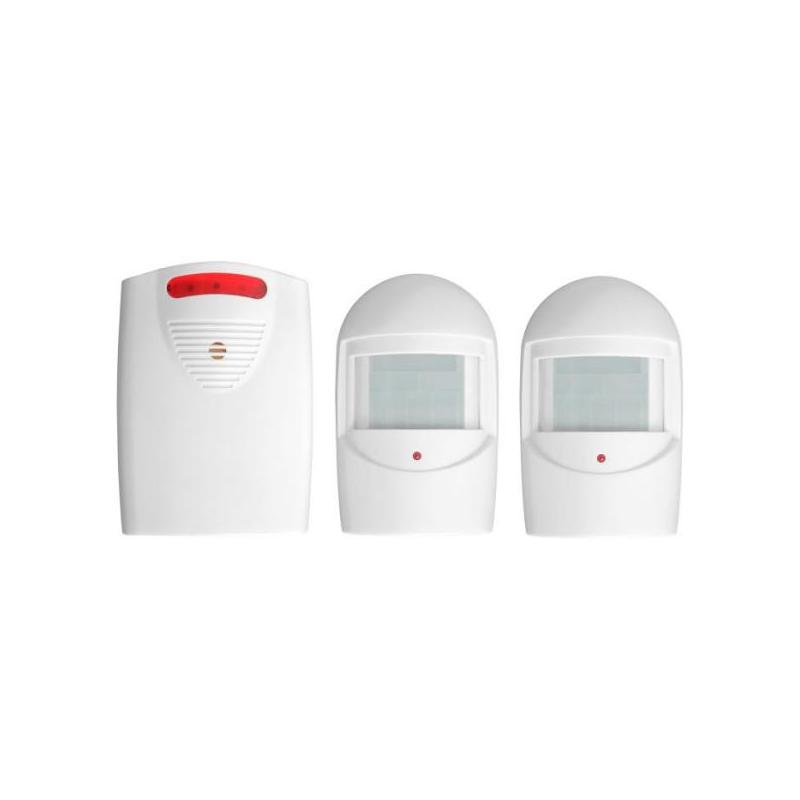 Zestaw czujników ruchu z sygnalizacją bezprzewodową IP44, 120m OR-MA-718