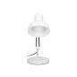 DEON, lampa biurkowa kreślarska stojąca E27, stalowa, biała DEON, lampa biurkowa kreślarska stojąca E27, stalowa, biała