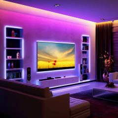 Zestaw Taśma Led RGB 3m IP54 Sterownik + Pilot