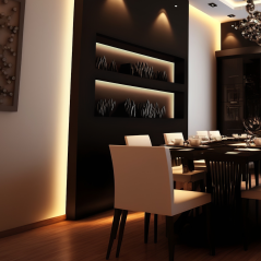 Zestaw Taśma COB 320/m 6500K IP20 3m + Zasilacz