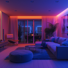 Zestaw Taśma COB 320/m RGB IP20 5m + Zasilacz