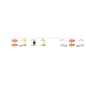 Taśma LED 300 4.8W/m 6500K 300lm/m 12V IP20 /5m/