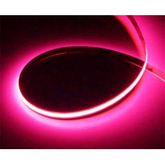 Taśma LED COB 480 9W/m RÓŻOWA 12V IP20 /5m/