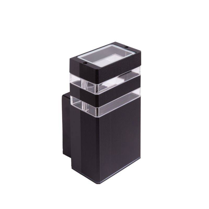 Kinkiet, oprawa elewacyjna OE-2C 1XGU10 IP54 czarna