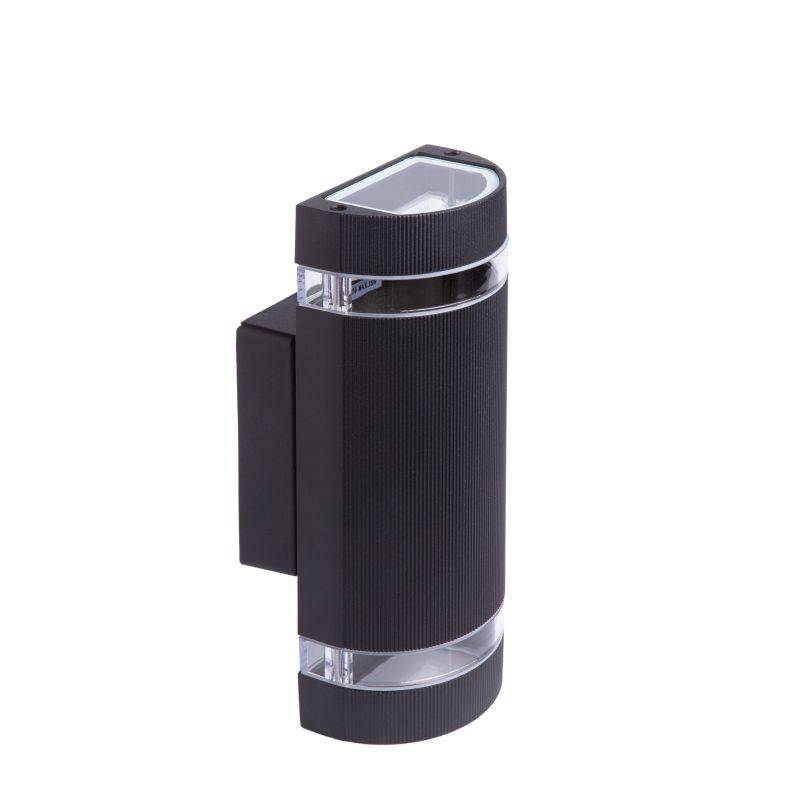 Kinkiet, oprawa elewacyjna OE-4C 2xGU10 IP54 czarna