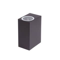 Kinkiet, oprawa elewacyjna OE-7 2xGU10 IP44 czarna