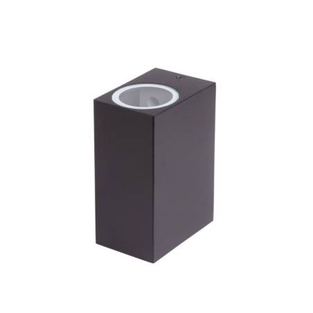 Kinkiet, oprawa elewacyjna OE-7 2xGU10 IP44 czarna