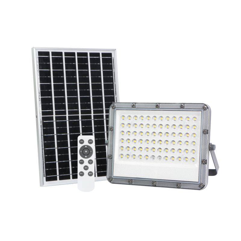 Naświetlacz LED 100W NW z panelem solarnym PREMIUM LINE