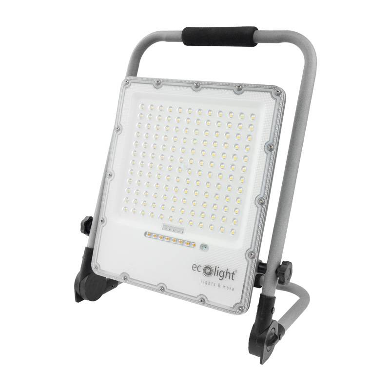 Naświetlacz przenośny roboczy LED z akumulatorem 100W 5000K