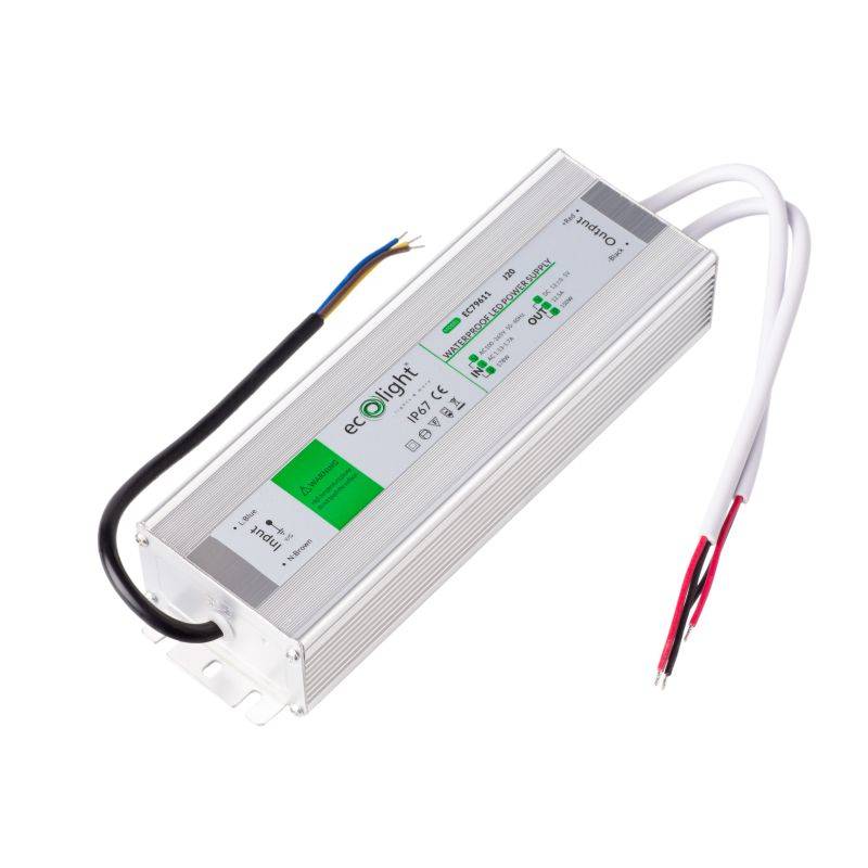 Zasilacz LED hermetyczny 150W 12V 12.5A 215x65x40