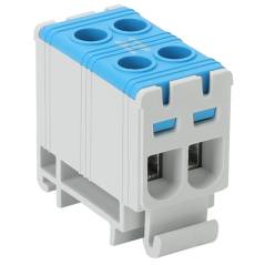 Złączka kompaktowa na szynę, niebieska 1.5-16mm2 FLEAL-16/2K