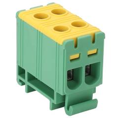 Złączka kompaktowa na szynę, zielona 1.5-16mm2 FLEAL-16/2ZS