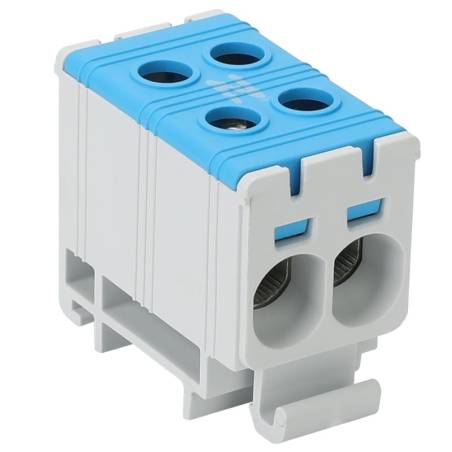 Złączka kompaktowa na szynę, niebieska 2.5-35mm2 FLEAL-35/2K