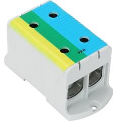 Złączka kompaktowa na szynę i płytę montażową, 35-240mm2 FLEAL-240/2KZS