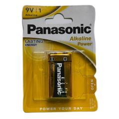 Bateria Panasonic 9V Alkaline Power 6LR61
