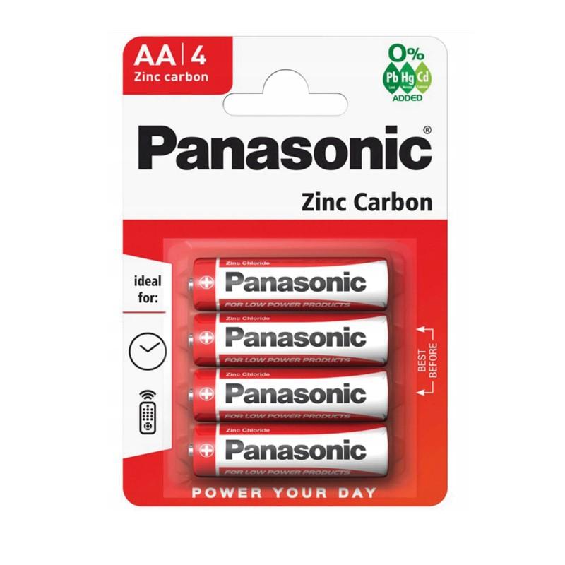 Bateria Panasonic Zinc Carbon AA R6