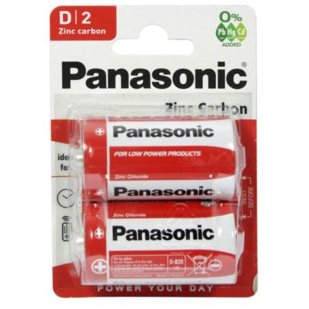 Bateria Panasonic Zinc Carbon C R20