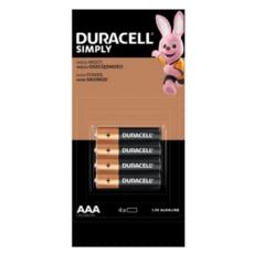 Bateria Duracell Simply Alkaline AAA LR03
