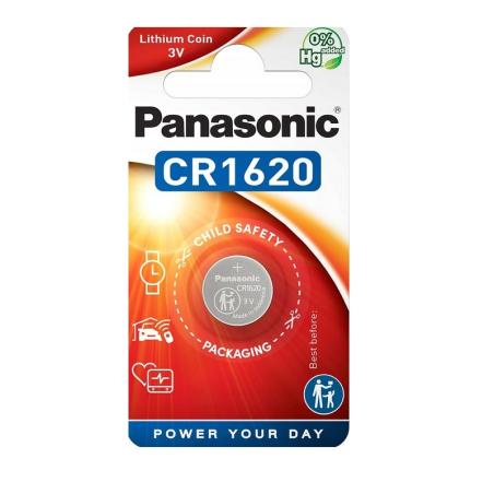 Bateria Panasonic Lithium Coin CR-1620