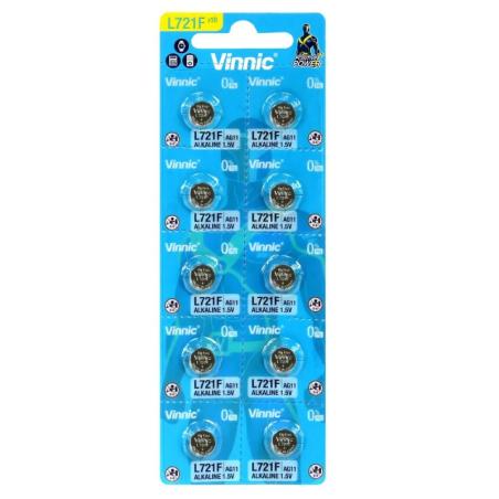 Bateria alkaiczna AG11, G11, L721, LR58 (10 szt)