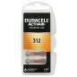 Bateria do aparatu słuchowego PR-312 Duracell (6 szt)