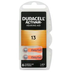 Bateria do aparatu słuchowego PR-13 Duracell (6 szt)