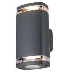 Kinkiet, oprawa elewacyjna ZEVI W EL 2xGU10 G