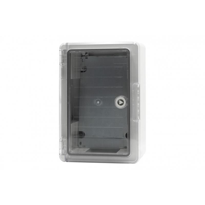 Obudowa z tworzywa  200x300x130  IP65 drzwi transparentne